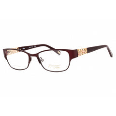 Emozioni Women's Eyeglasses - Opaline Burgundy Cat Eye Metal Frame | EM 4387 0LHF 00