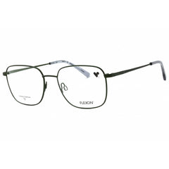 Flexon Men's Eyeglasses - Matte Moss Square Full Rim Metal Frame | FLEXON H6070 304