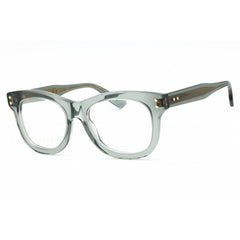 Gucci Women's Eyeglasses - Grey Square Full Rim Acetate Frame | GG1086O 008