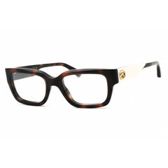 Gucci Women's Eyeglasses - Havana Rectangular Full Rim Acetate Frame | GG1666O 007