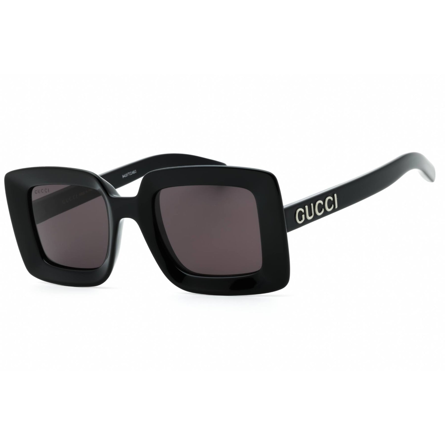 Gucci Glossy Black Women\'s Sunglasses Gucci GG1830SK 001 Rectangular Sunglasses Black - eye-oo.com main image 2