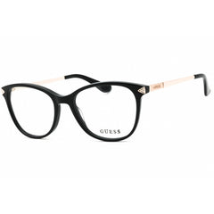 Guess Women's Eyeglasses - Black Cat Eye Full Rim Acetate Frame | GU 2632-S 005