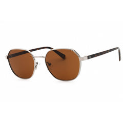 Guess Men's Sunglasses - Shiny Gunmetal Geometric Full Rim Metal Frame | GU00116 08E