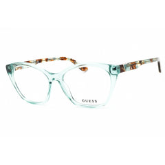 Guess Women's Eyeglasses - Light Green/Other Cat Eye Acetate Frame | GU50161 095