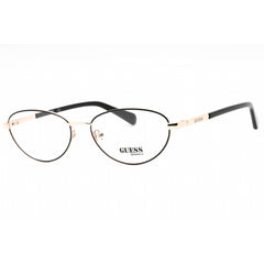 Guess Women's Eyeglasses - Pink Gold Oval Full Rim Metal Frame | GU8238 033