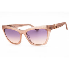 Guess By Marciano Women's Sunglasses - Shiny Beige Cat Eye Acetate Frame | GM00008 57Z