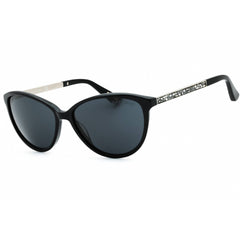 Guess By Marciano Women's Sunglasses - Shiny Black Cat Eye Acetate Frame | GM0755 01A