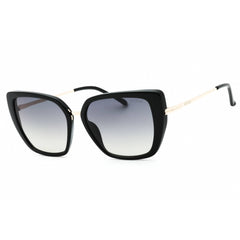 Guess Factory Women's Sunglasses - Shiny Black Cat Eye Acetate Frame | GF6199 01B