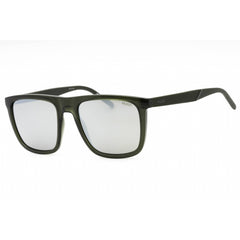 Hugo Men's Sunglasses - Green Square Full Rim Plastic Frame | HG 1304/S 01ED T4