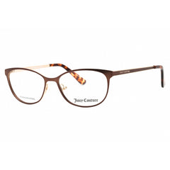 Juicy Couture Women's Eyeglasses - Matte Brown Cat Eye Metal Frame | JU 206 04IN 00