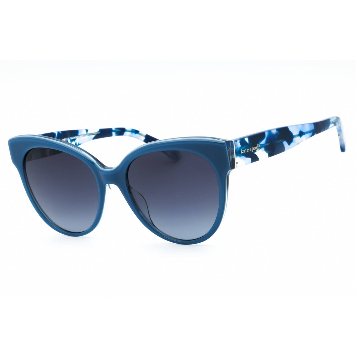 Kate Spade AUBRIELLA/G/S 0PJP 9 Sunglasses Blue Cat Eye Frame, Grey Lenses Kate Spade AUBRIELLA/G/S 0PJP Women main image 2