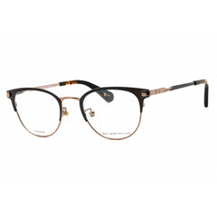 Kate Spade Women's Eyeglasses - Brown Havana Oval Metal Frame | Danyelle/F 0WR9 00