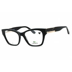 Lacoste Women's Eyeglasses - Black Cat Eye Full Rim Acetate Frame | L2919 001