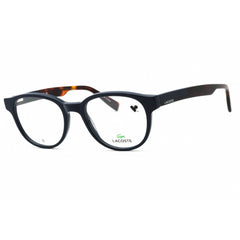 Lacoste Men's Eyeglasses - Blue Round Full Rim Acetate Frame | L2921 400