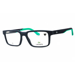 Lacoste Men's Eyeglasses - Blue Rectangular Injected Propionate Frame | L2922 400