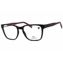 Lacoste Men's Eyeglasses - Matte Black Square Injected Propionate Frame | L2935 002