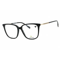 Lacoste Women's Eyeglasses - Black Square Full Rim Acetate Frame | L2940 001