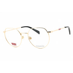 Levi's Unisex Eyeglasses - Gold Round Full Rim Metal Frame | LV 1060 0J5G 00