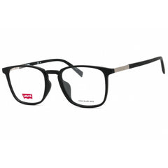 Levi's Men's Eyeglasses - Matte Black Square Full Rim Frame | LV 7056/F/LEV 003