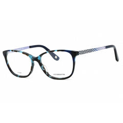 Liz Claiborne Women's Eyeglasses - Havana Blue Cat Eye Plastic Frame | L 647 0IPR 00