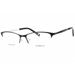 Liz Claiborne Women's Eyeglasses - Black Palladium Cat Eye Metal Frame | L 654 0CSA 00