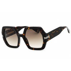 Marc Jacobs Women's Sunglasses - Havana Oversized Plastic Frame | MJ 1074/S 0086 00