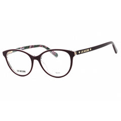 Moschino Love Women's Eyeglasses - Plum Cat Eye Full Rim Frame | MOL525 00T7 00