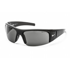 Nike Men's Sunglasses - Shiny Black Sport Wraparound Frame | EV0325 DIVERGE 002
