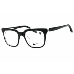 Nike Women's Eyeglasses - Black/Crystal Clear Square Acetate Frame | NIKE 7167LB 010