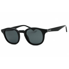 Polaroid Core Men's Sunglasses - Black Round Full Rim Frame | PLD 2103/S/X 0807 M9