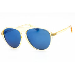 Polaroid Core Men's Sunglasses - Transparent Yellow Aviator Frame | PLD 6225/S 040G 5X