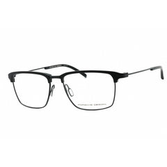 Porsche Men's Eyeglasses - Brown Gold Square Full Rim Metal Frame | P8380 B