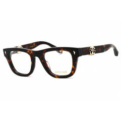 Roberto Cavalli Women's Eyeglasses - Shiny Black Square Plastic Frame | VRC052 700Y