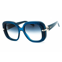 Salvatore Ferragamo Women's Sunglasses - Transparent Turquoise Frame | SF1058S 445