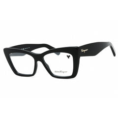 Salvatore Ferragamo Women's Eyeglasses - Black Cat Eye Acetate Frame | SF2865 001
