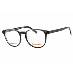 Timberland Men's Eyeglasses - Grey/Other Round Full Rim Acetate Frame | TB1804 020
