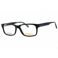 Timberland Men's Eyeglasses - Shiny Black Rectangular Acetate Frame | TB1847 001