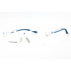 Under Armour Men's Eyeglasses - Crystal Blue Oval Full Rim Frame | UA 5068/F QM4