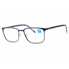 Zeiss Men's Eyeglasses - Matte Navy Square Full Rim Metal Frame | ZS22400 410