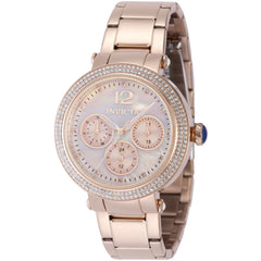 Invicta Women's Watch - Bolt Quartz Chronograph Rose Gold and White MOP Dial | 48863