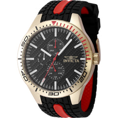 Invicta Men's Watch - Invicta Racing Yellow Gold Case Black and Red Strap | 48872