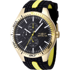 Invicta Men's Watch - Invicta Racing Yellow Gold Case Black and Yellow Strap | 48873