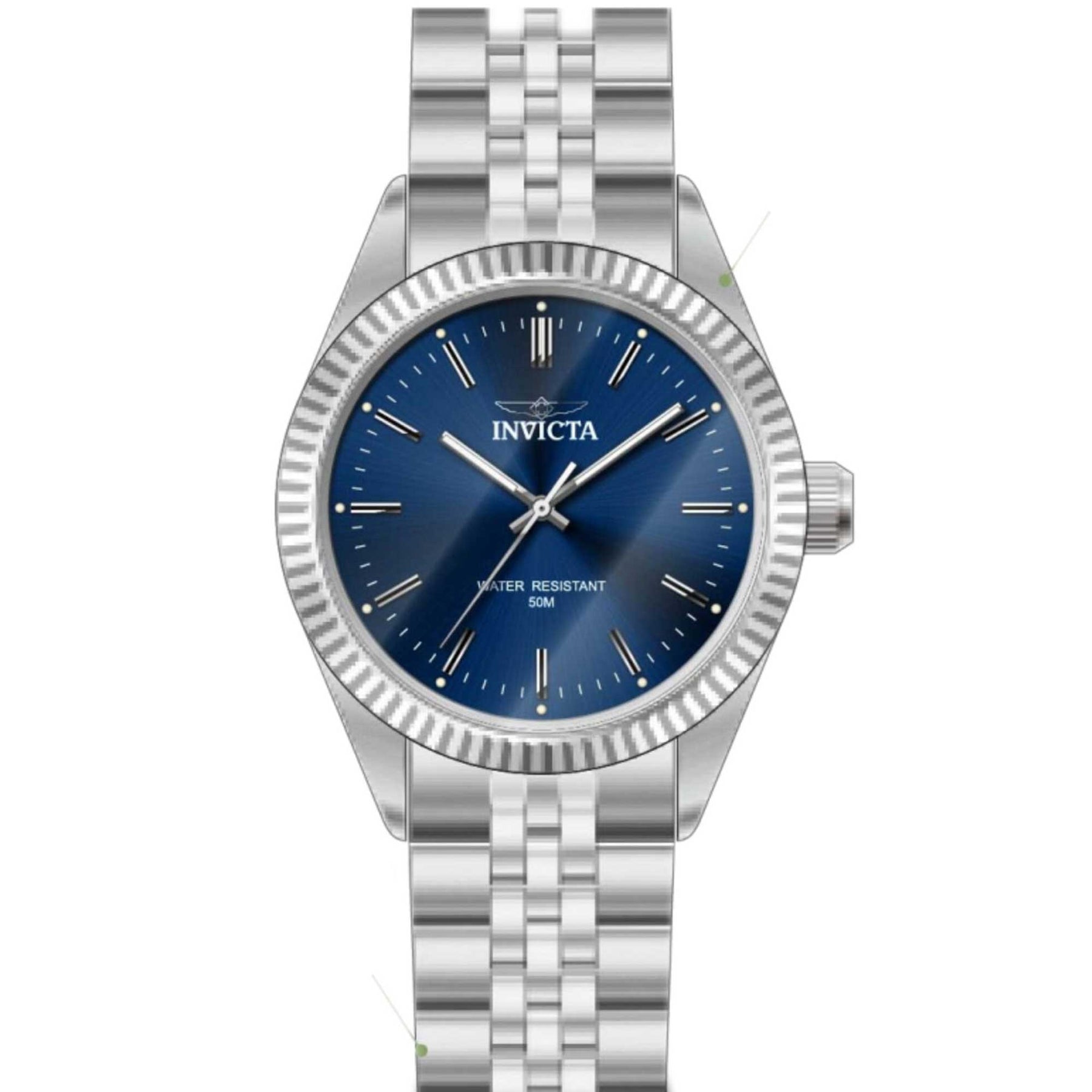 Invicta Women’s Celestial Silver Watch with Blue Textured Dial Amazon.com: Invicta Angel Lady 38mm Stainless Steel Steel  main image 3