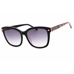 Bebe Women's Sunglasses - Grey Gradient Lens Cat Eye Shape Full Rim Frame | BB7234 001