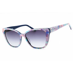 Bebe Women's Sunglasses - Rose Floral Acetate Cat Eye Full Rim Frame | BB7238 530