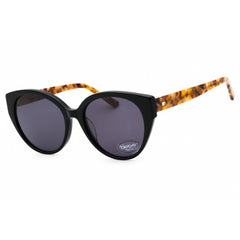 Bebe Women's Sunglasses - Smoke Lens Jet Acetate Cat Eye Full Rim Frame | BB7243 001