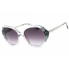 Bebe Women's Sunglasses - Grey Animal Acetate Butterfly Full Rim Frame | BB7245 050