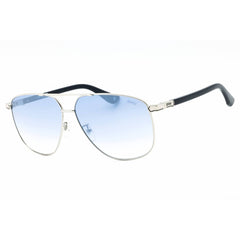 BMW Men's Sunglasses - Shiny Palladium Metal Aviator Shape Full Rim Frame | BW0030 16W