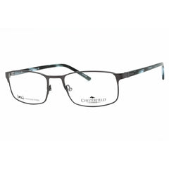 Chesterfield Men's Eyeglasses - Matte Grey Metal Rectangular Frame | CH 85XL 0RIW 00