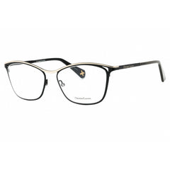 Christian Lacroix Women's Eyeglasses - Black Metal Cat Eye Full Rim Frame | CL3062 070